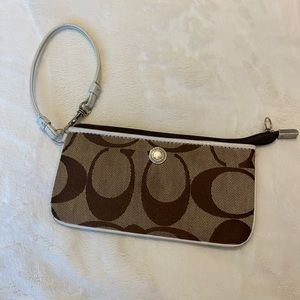 Coach wristlet